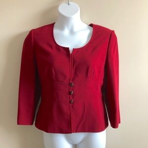 Tahiti red blazer